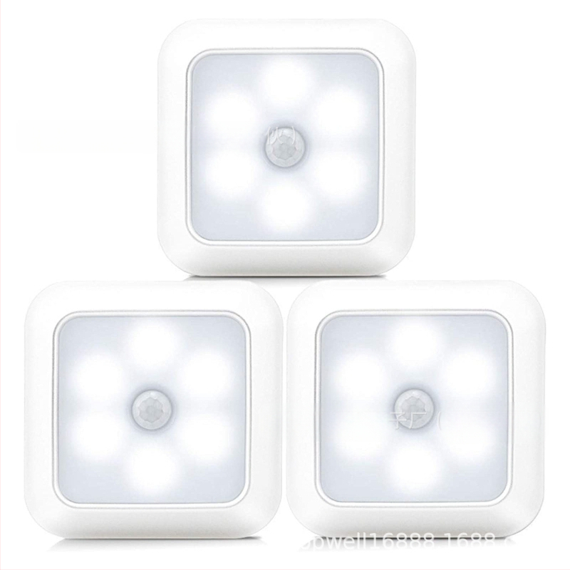 Kreatív szabadalmaztatott éjszakai fény mágneses infravörös emberi test indukciós fény új furcsa lépcsőfolyosó biztonsági intelligens indukciós fény