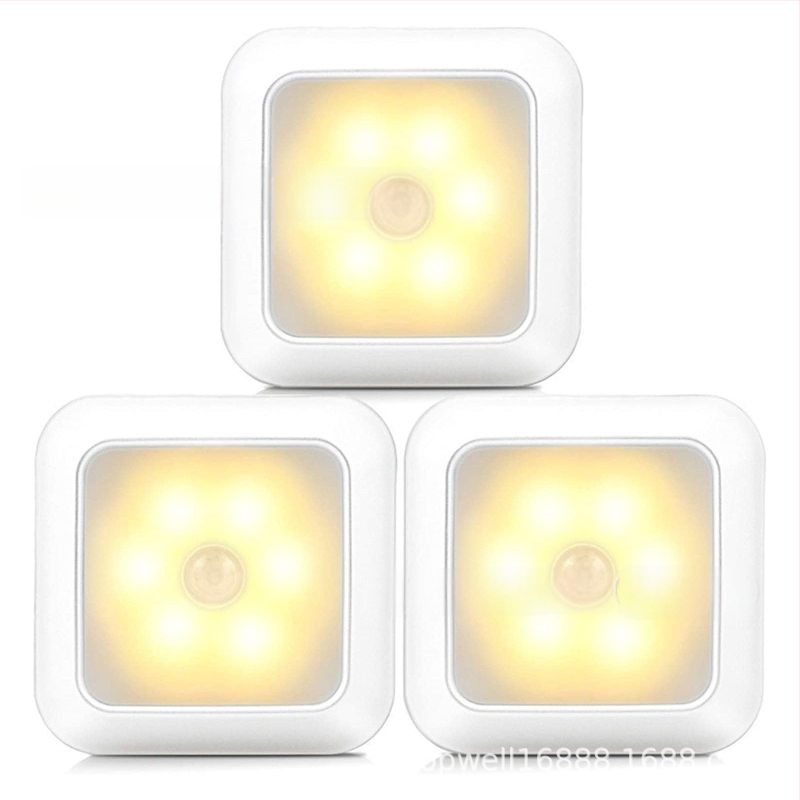 Kreatív szabadalmaztatott éjszakai fény mágneses infravörös emberi test indukciós fény új furcsa lépcsőfolyosó biztonsági intelligens indukciós fény