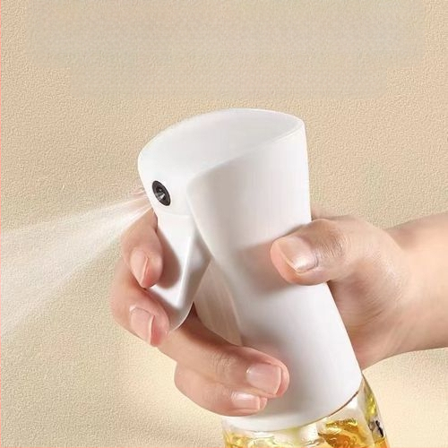 Oro keptuvės aliejaus purkštuvas Buitinis kepimo aliejaus purškimo butelis Virtuvės aliejaus kontrolės rūko purškimo butelis Aukšto slėgio nuolatinio purškimo butelis