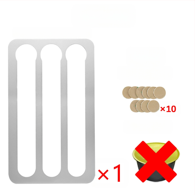 Seinale kinnitatav kohvikapslite hoiuriiul, ühilduv Dolce Gusto kapslitassiga, alumiiniumisulamist akrüülist hoiuriiul