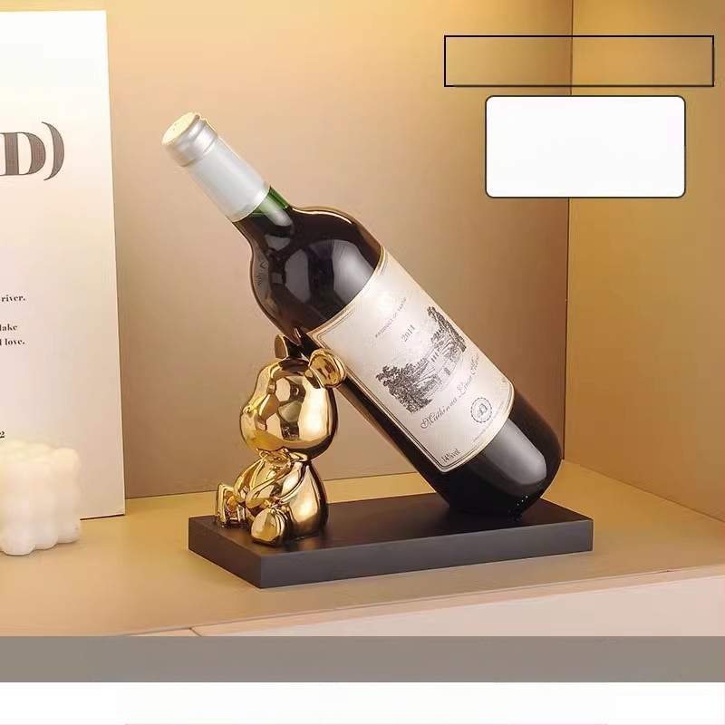 Time and Time punase veini riiul hulgimüügi kaunistused kerge luksuslik elutoa kummut veinikapi kaunistused veiniriiuli kaunistused kõrgetasemeline meel