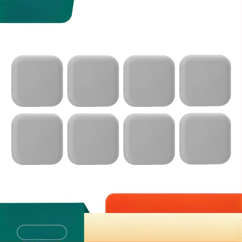 Ukselingi paksendatud kokkupõrkevastane padi silikoonist kaitsepadi külmkapi koputusvastane ukse kaitseraua löögipuhvri seinakleebis väliskaubanduse hulgimüük