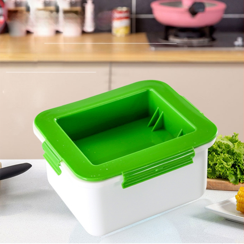 Gyártó Tofu Block Salátalefolyó Doboz Konyhai Háztartási Tofu Prés Konyhai Facsaró Vízszűrő