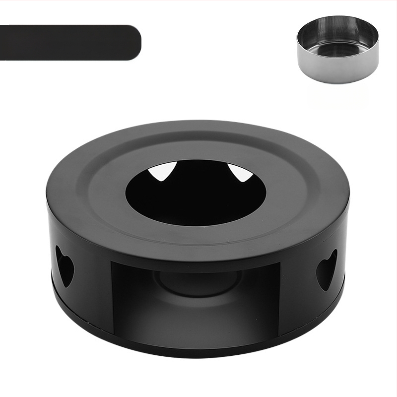 Nerūdijančio plieno arbatos šildytuvas „pasidaryk pats“ apvali žvakė, šildymo pagrindas, arbatos šildytuvas, patogus lauko šildytuvas, didmeninė prekyba