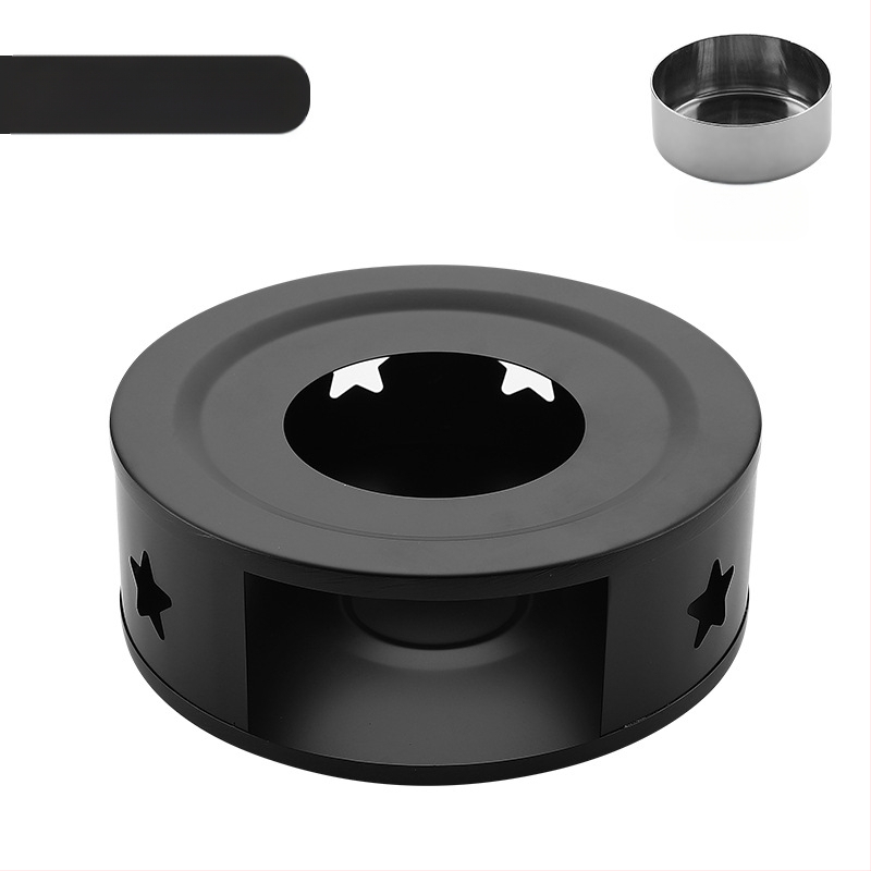 Nerūdijančio plieno arbatos šildytuvas „pasidaryk pats“ apvali žvakė, šildymo pagrindas, arbatos šildytuvas, patogus lauko šildytuvas, didmeninė prekyba