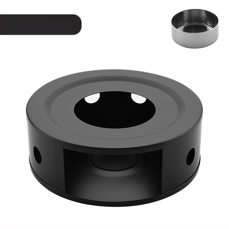 Nerūdijančio plieno arbatos šildytuvas „pasidaryk pats“ apvali žvakė, šildymo pagrindas, arbatos šildytuvas, patogus lauko šildytuvas, didmeninė prekyba