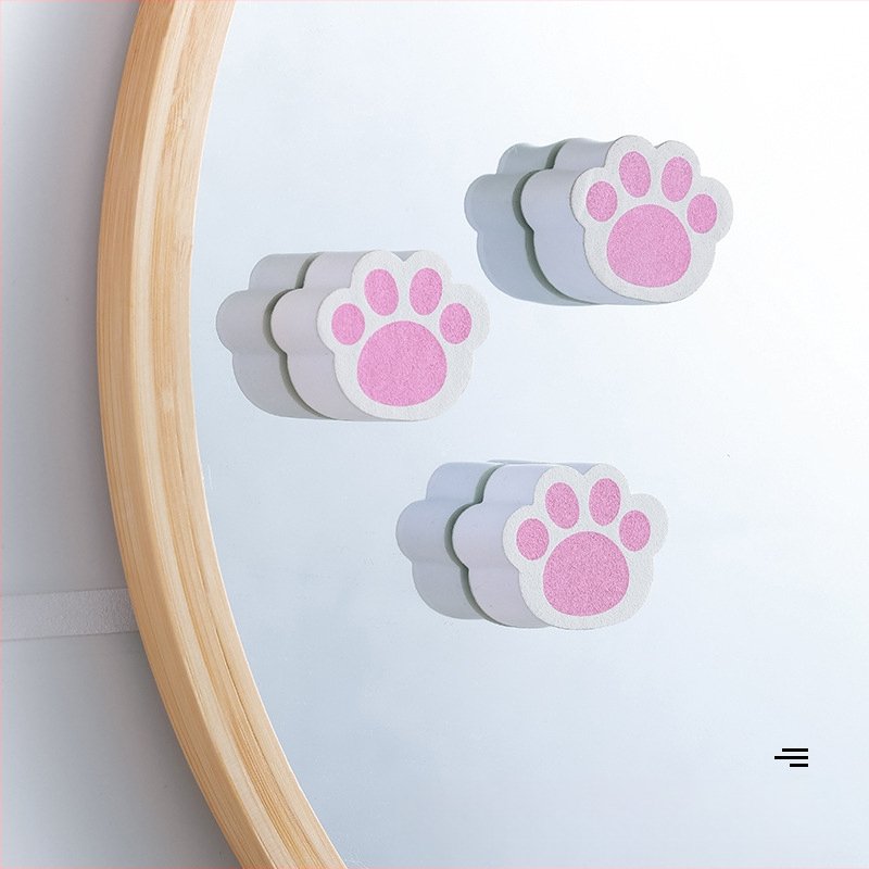 Nauja katės letenos kempinė, dezinfekuojanti stebuklinga servetėlė, virtuvės maišytuvo, vonios, praustuvės dezinfekavimo valymo servetėlė, veidrodžio paviršiaus servetėlė