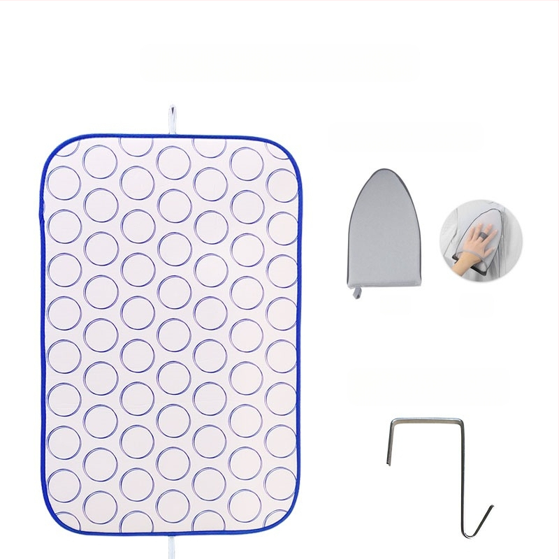 Hulgimüük kõrge temperatuurikindel kokkupandav triikimislaud lauaarvuti majapidamises triikimismatt rippuv triikimismatt veekindel auru soojusisolatsioon kaasaskantav