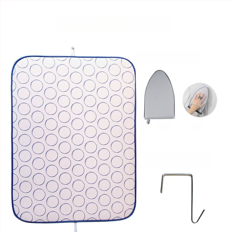 Hulgimüük kõrge temperatuurikindel kokkupandav triikimislaud lauaarvuti majapidamises triikimismatt rippuv triikimismatt veekindel auru soojusisolatsioon kaasaskantav