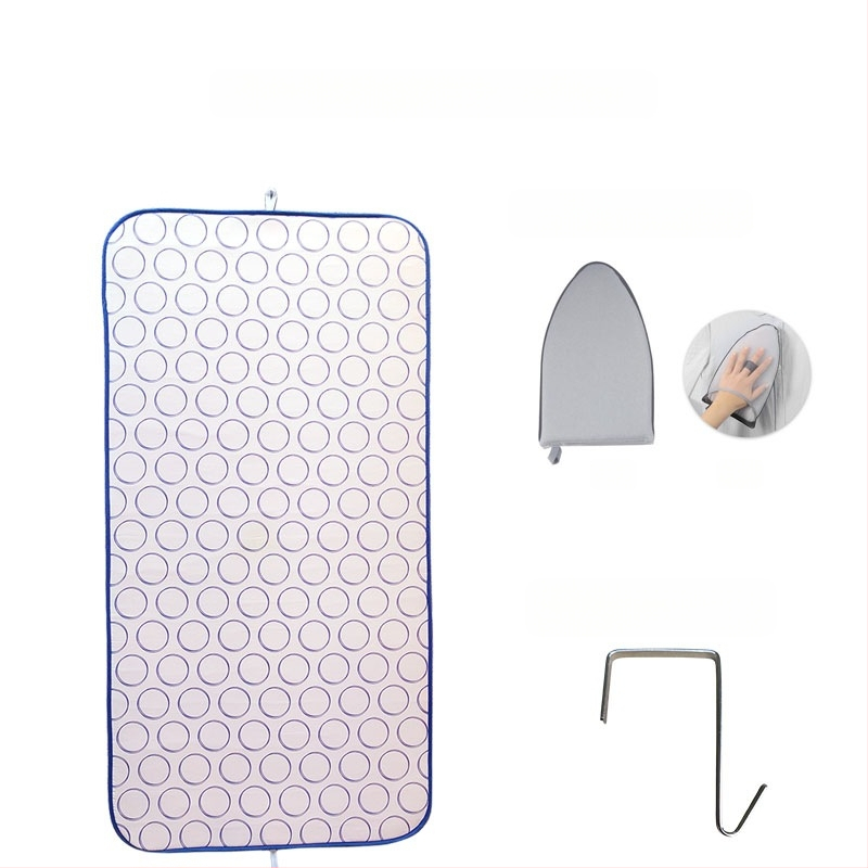 Hulgimüük kõrge temperatuurikindel kokkupandav triikimislaud lauaarvuti majapidamises triikimismatt rippuv triikimismatt veekindel auru soojusisolatsioon kaasaskantav