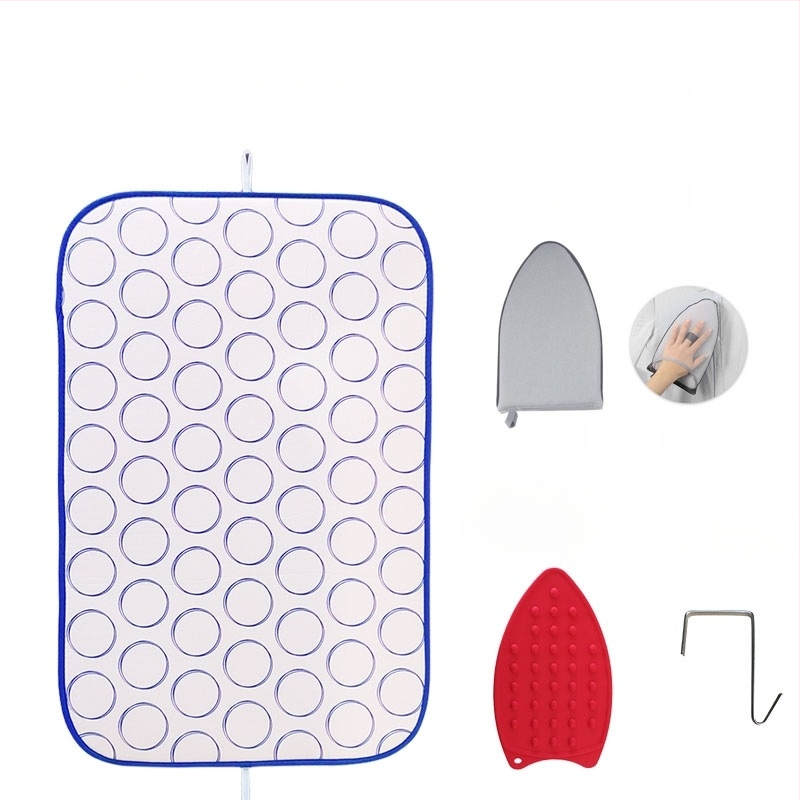 Hulgimüük kõrge temperatuurikindel kokkupandav triikimislaud lauaarvuti majapidamises triikimismatt rippuv triikimismatt veekindel auru soojusisolatsioon kaasaskantav