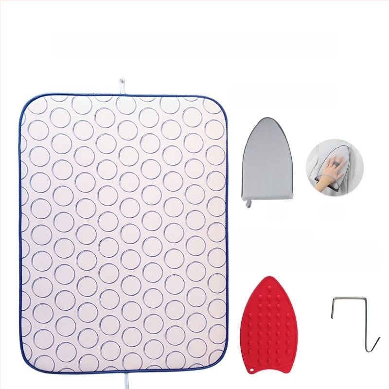 Hulgimüük kõrge temperatuurikindel kokkupandav triikimislaud lauaarvuti majapidamises triikimismatt rippuv triikimismatt veekindel auru soojusisolatsioon kaasaskantav