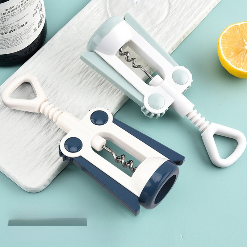 kupaknyitó új borosüveg-nyitó kreatív csúcskategóriás bor rozsdamentes acél spirál borfúró konyhai kellékek boros eszközök