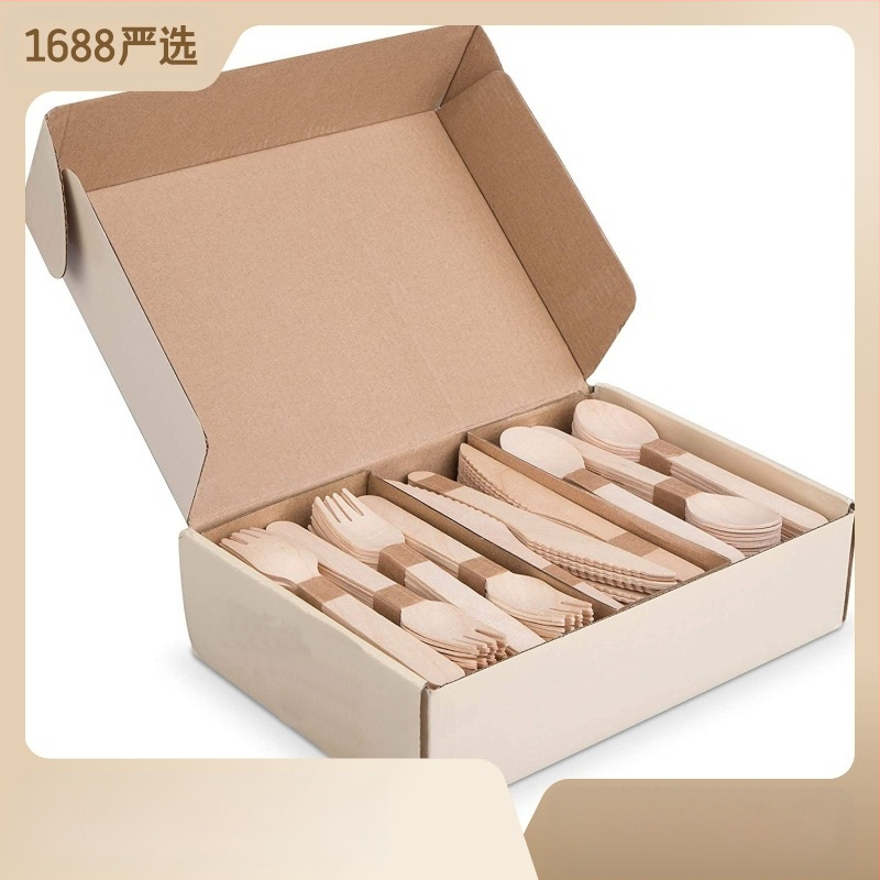 Vienkartiniai beržiniai peiliai, šakutės ir šaukštai Vienkartiniai mediniai stalo įrankiai Vienkartiniai peiliai, šakutės ir šaukštai Vienkartiniai torto peiliai