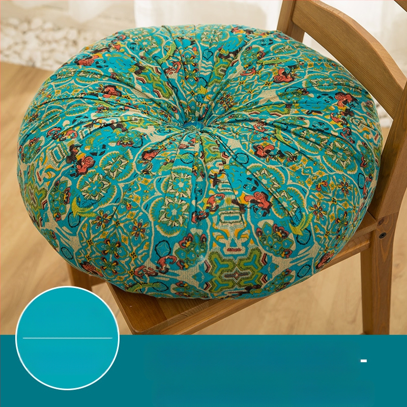 Amazoni laiskpõranda futon puuvillast ja linasest kangast tatamimatt suur ümmargune padi paksendatud ruudukujuline toolipadi