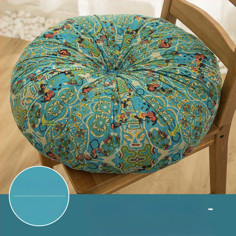 Amazoni laiskpõranda futon puuvillast ja linasest kangast tatamimatt suur ümmargune padi paksendatud ruudukujuline toolipadi