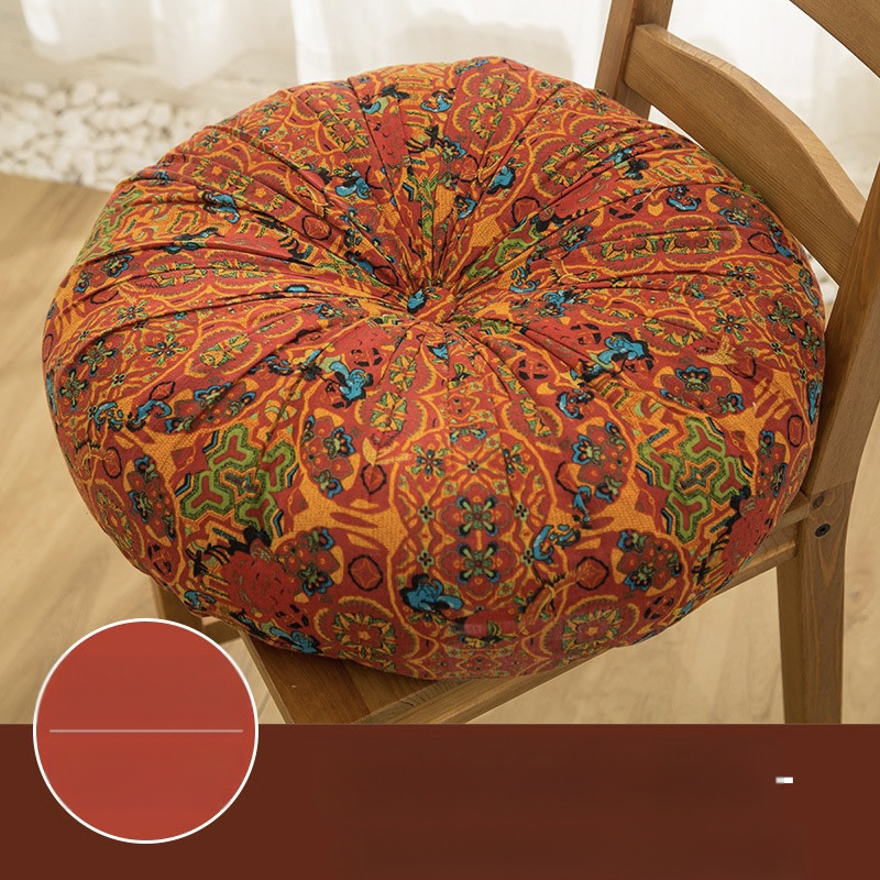 Amazoni laiskpõranda futon puuvillast ja linasest kangast tatamimatt suur ümmargune padi paksendatud ruudukujuline toolipadi