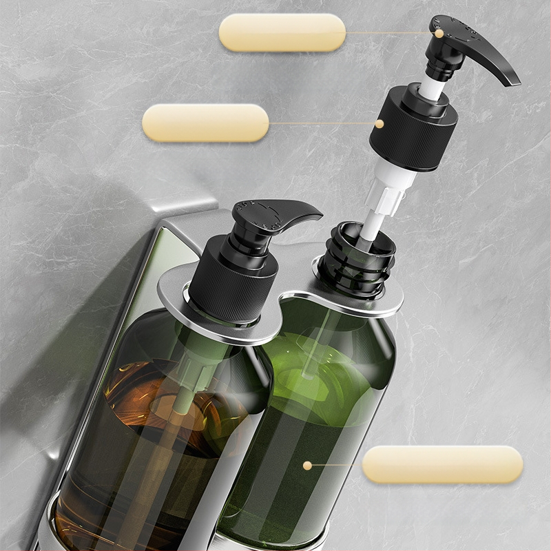 304 nerūdijančio plieno muilo dozatorius, neperforuotas viešbučio tualeto dušo želės rankų dezinfekavimo priemonės butelis, skirtas eksportui per sieną