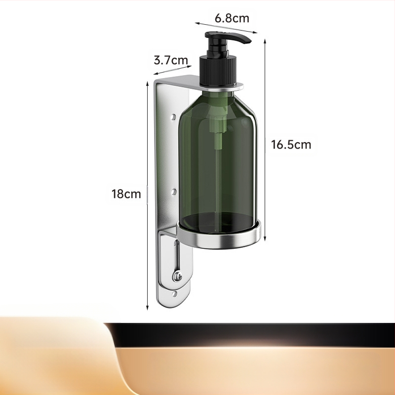 304 nerūdijančio plieno muilo dozatorius, neperforuotas viešbučio tualeto dušo želės rankų dezinfekavimo priemonės butelis, skirtas eksportui per sieną