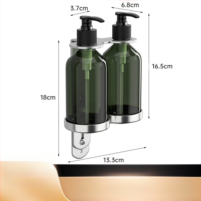 304 nerūdijančio plieno muilo dozatorius, neperforuotas viešbučio tualeto dušo želės rankų dezinfekavimo priemonės butelis, skirtas eksportui per sieną