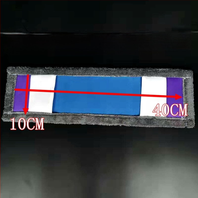 Lapos felmosó csere Kendő Felmosó kendő huzat típus 65cm pamut szál nedvszívó por nyomófej laza felmosó kendő fej