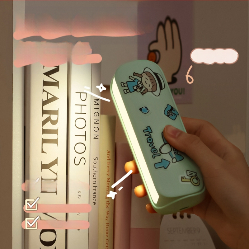 Internetinė garsenybė Mini naktinė lemputė Mielas miegamojo lovos atmosferos apšvietimas Naktinės turgaus prekystalio LED naktinė lemputė Dovana