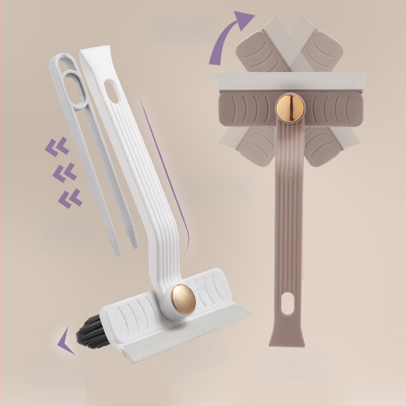 Rotējoša daudzfunkcionāla spraugu tīrīšanas birste ar cietiem matiem, divi vienā, vannas istabas flīzēm, bez stāva leņķa, grīdas spraugas birste, sienu birste, grīdas birste