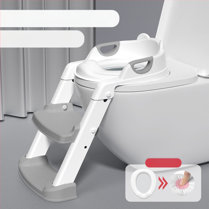 Scaun de toaletă pentru copii, tip scară pentru băieți și fete, scară pliabilă, cadru, scaun de toaletă pentru copii, pisoar pentru copii