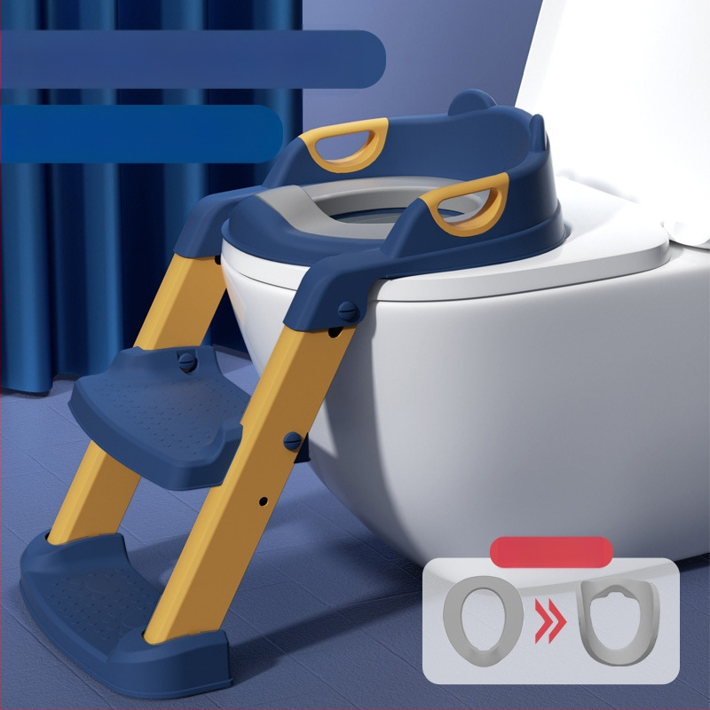 Scaun de toaletă pentru copii, tip scară pentru băieți și fete, scară pliabilă, cadru, scaun de toaletă pentru copii, pisoar pentru copii