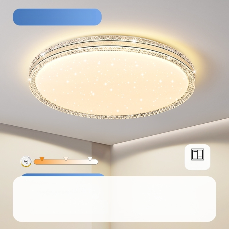 Φωτιστικό οροφής LED, απλό μοντέρνο φωτιστικό σαλονιού, στρογγυλό δωμάτιο, γραφείο, μπαλκόνι, διάδρομο, νέο φωτιστικό