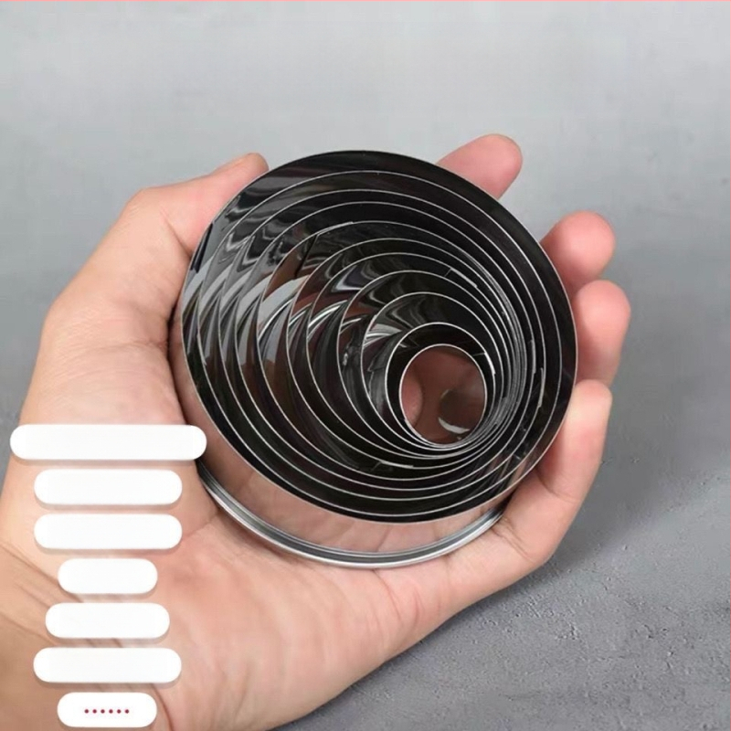 Plieninė žiedinė forma, Bobo apvali forma, torto žiedinė forma, pilnas keptų koldūnų odos putėsių žiedo rinkinys, Sikang forma