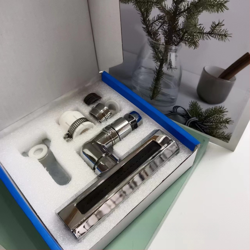 Virtuves trauku mazgāšanas jaucējkrāns, universāls pagarinātājs, lietus, četru ātrumu, pagriežams, spiediena, šļakatu necaurlaidīgs, artefakts