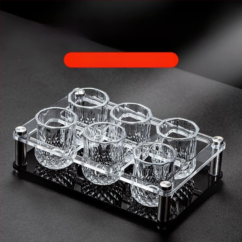 Baltojo vyno taurės, tinkančios namams, lengvos, prabangios, 50 ml, vienos arba dviejų rombo formos mažų vyno taurių, vienos taurės, vienos ir dviejų taurių, vyno taurės, tinkančios namams