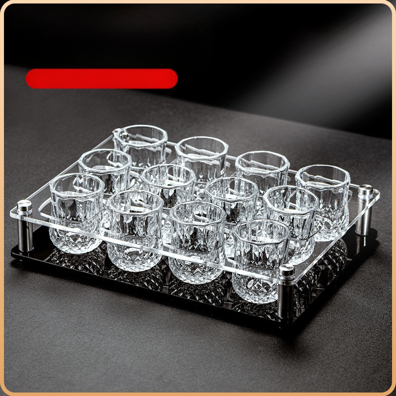 Baltojo vyno taurės, tinkančios namams, lengvos, prabangios, 50 ml, vienos arba dviejų rombo formos mažų vyno taurių, vienos taurės, vienos ir dviejų taurių, vyno taurės, tinkančios namams