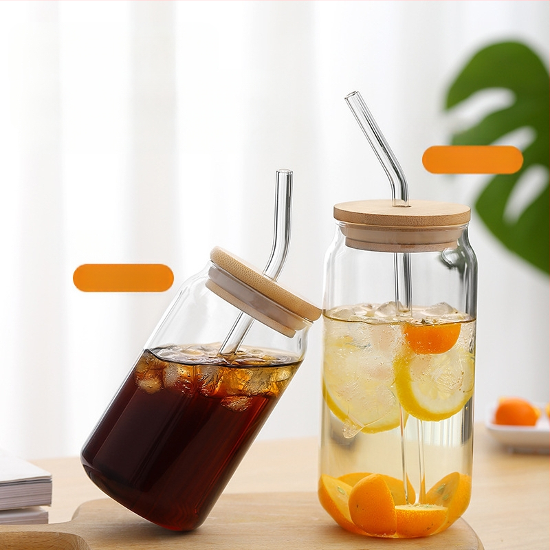 Hulgimüük kõrge boorsilikaadisisaldusega koksiklaasist purk-tüüpi käsitsi puhutud ühekihiline koksiklaas külm jook tervislik