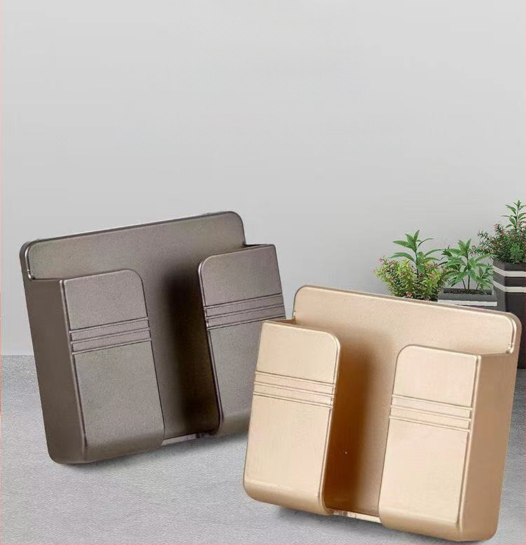 Tālvadības pults uzglabāšanas kaste, pie sienas piekarama kaste, mobilā tālruņa kaste bez perforatora, radoša viesistabas atslēgu glabāšanas plaukts