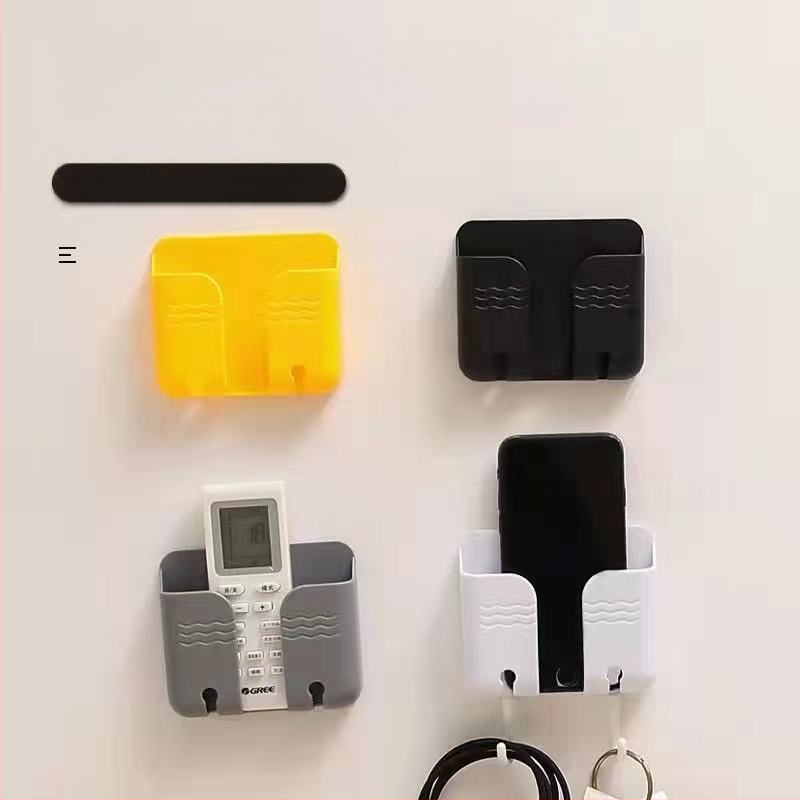 Tālvadības pults uzglabāšanas kaste, pie sienas piekarama kaste, mobilā tālruņa kaste bez perforatora, radoša viesistabas atslēgu glabāšanas plaukts