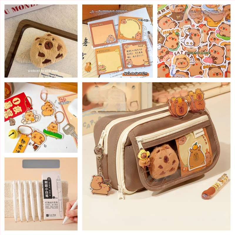 Uus Capibala pinal tüdrukutele algkooliõpilastele, uhke klapiga suure mahutavusega pinal poistele