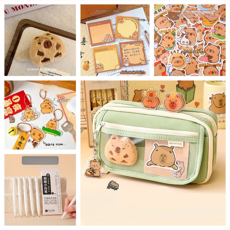 Uus Capibala pinal tüdrukutele algkooliõpilastele, uhke klapiga suure mahutavusega pinal poistele