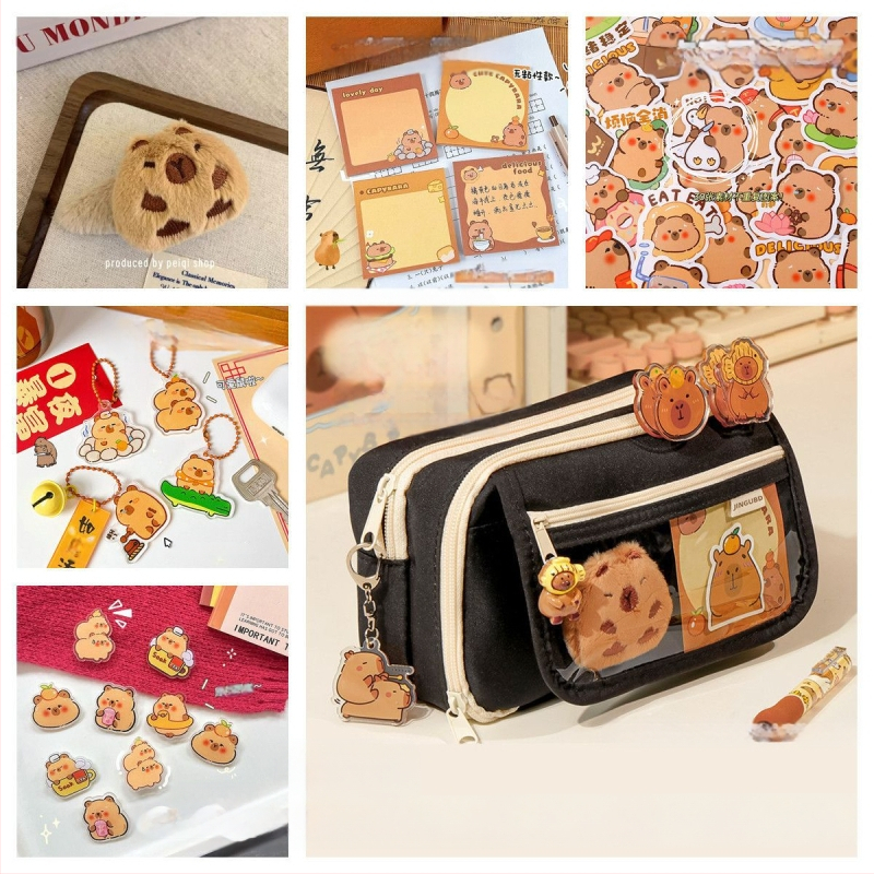 Uus Capibala pinal tüdrukutele algkooliõpilastele, uhke klapiga suure mahutavusega pinal poistele