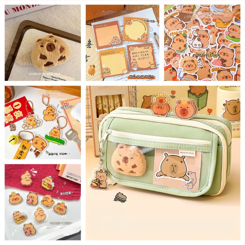 Uus Capibala pinal tüdrukutele algkooliõpilastele, uhke klapiga suure mahutavusega pinal poistele