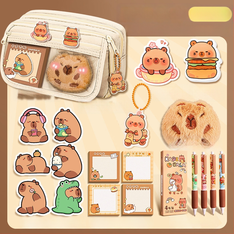 Калъф за моливи Capi Bar за жени с висока стойност Yan, голям капацитет, чанта за канцеларски материали за начално училище, чанта за моливи за деца в гимназията и момчета