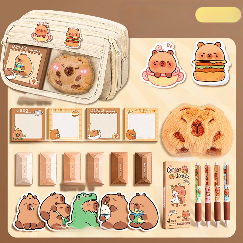 Калъф за моливи Capi Bar за жени с висока стойност Yan, голям капацитет, чанта за канцеларски материали за начално училище, чанта за моливи за деца в гимназията и момчета