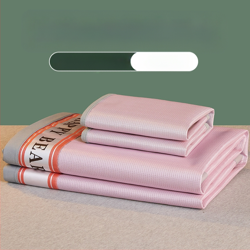 Vasarinis vasaros kilimėlis, ledo šilko kilimėlis, skalbiamas oro kondicionavimo kilimėlis, trijų dalių komplektas, studentų bendrabučio vienvietis sulankstomas vasaros kilimėlis, didmeninė prekyba