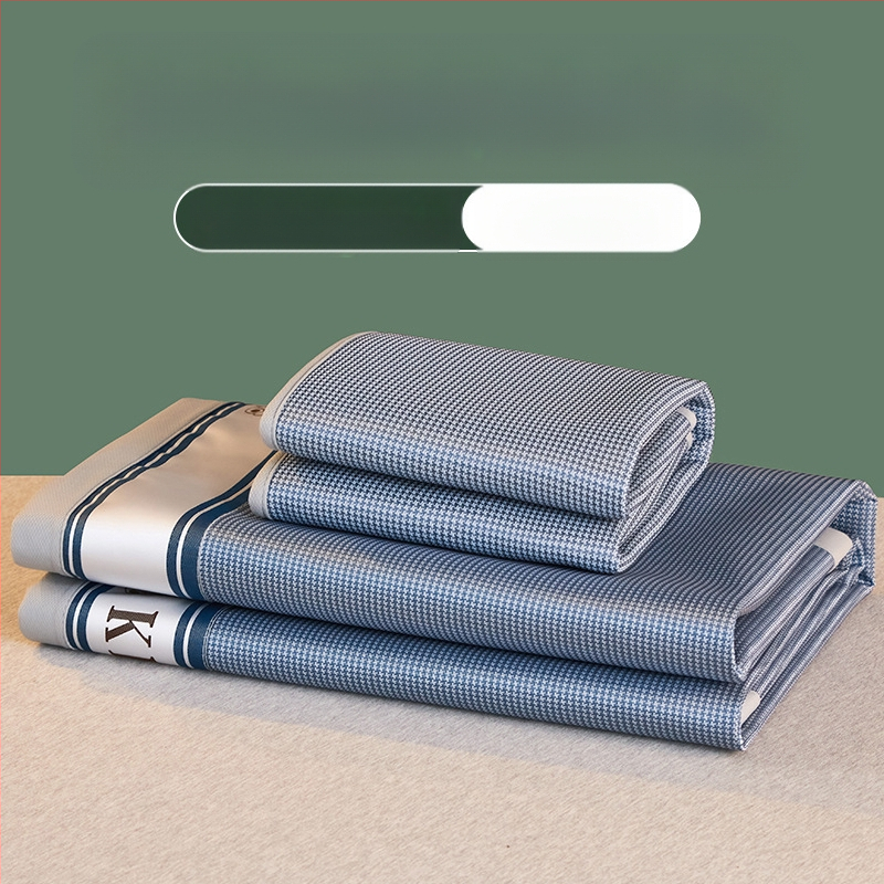 Vasarinis vasaros kilimėlis, ledo šilko kilimėlis, skalbiamas oro kondicionavimo kilimėlis, trijų dalių komplektas, studentų bendrabučio vienvietis sulankstomas vasaros kilimėlis, didmeninė prekyba