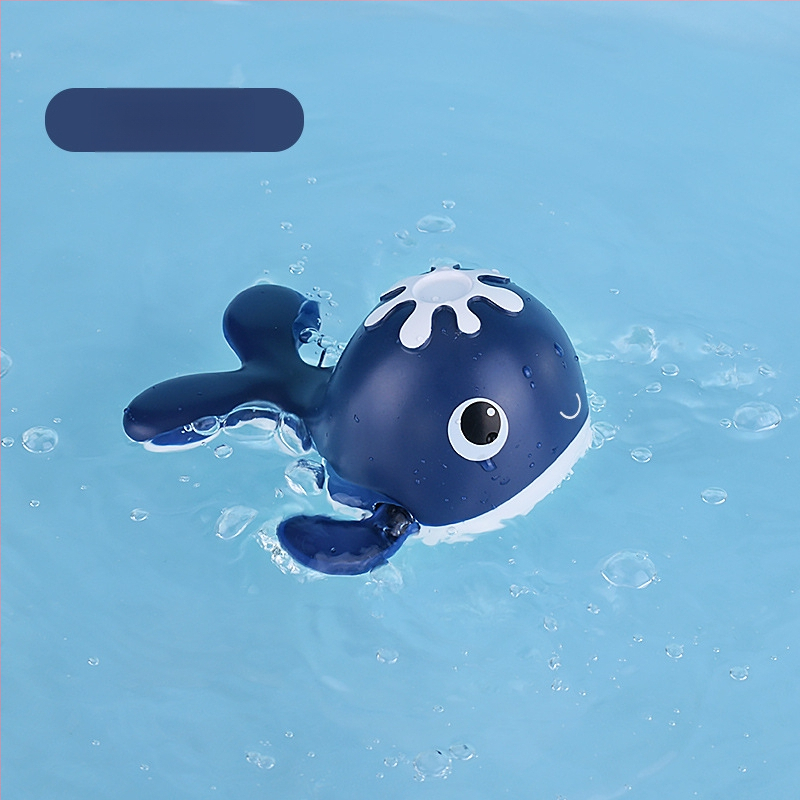 Határokon átnyúló baba felhúzható vízibálna felhúzható úszóbálna fürdőszobai mágneses horgászkészlet fürdővízi játék