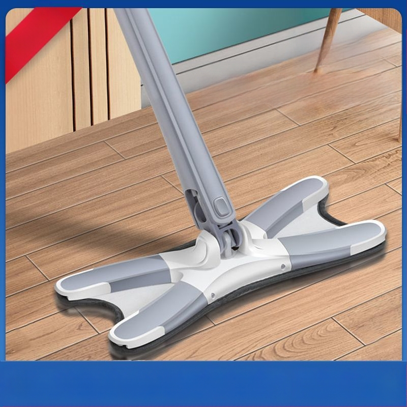 Liblikmopp käed-vabad majapidamispuhastus üheastmeline kuiv- ja märgpuhastus kaheotstarbeline laiskmopp põrandamopp õpilasele Xiliang