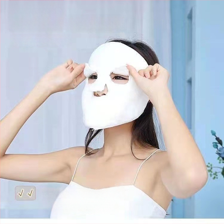 Karšto rankšluosčio kaukė šalto kompreso kaukė kaukė veido rankšluostis grožio rankšluostis drėkinimas