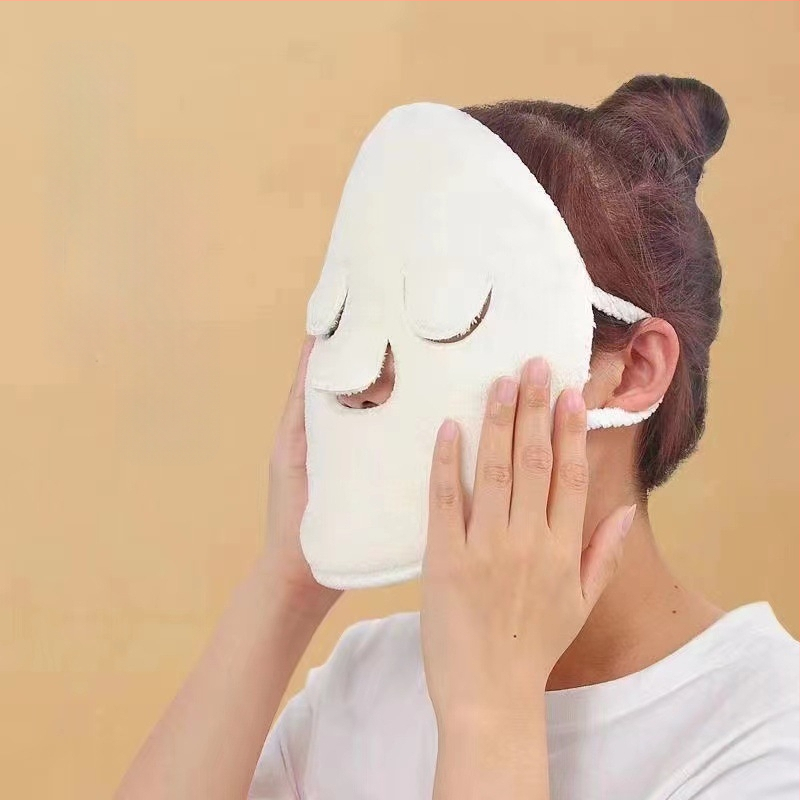 Karšto rankšluosčio kaukė šalto kompreso kaukė kaukė veido rankšluostis grožio rankšluostis drėkinimas