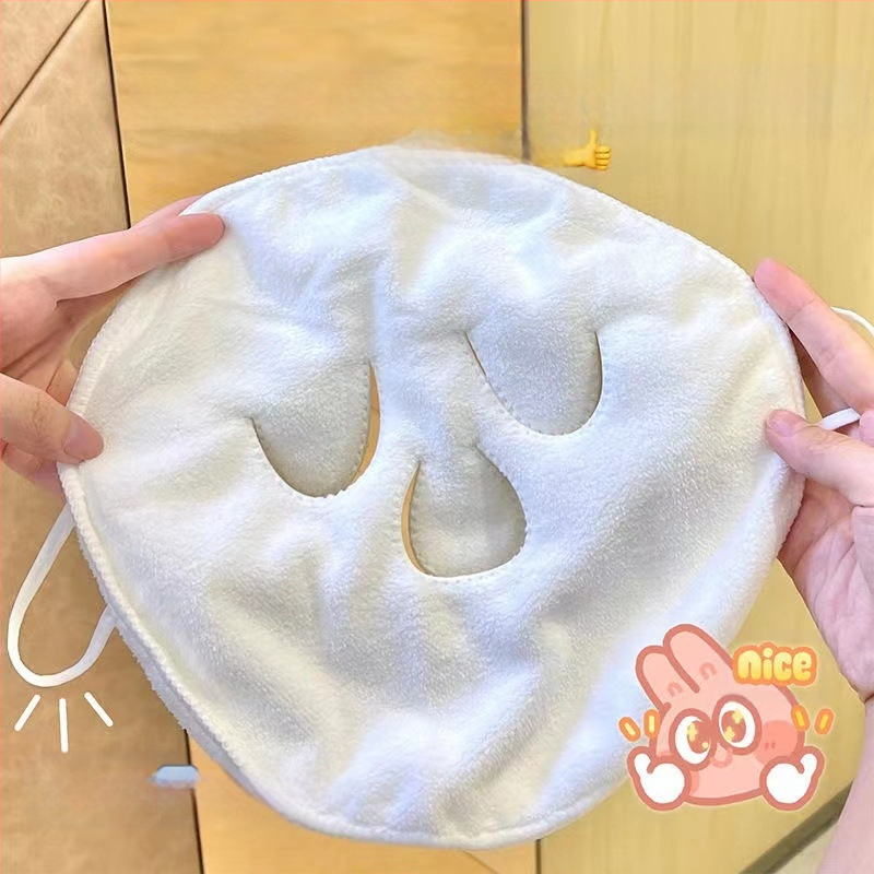 Karšto rankšluosčio kaukė šalto kompreso kaukė kaukė veido rankšluostis grožio rankšluostis drėkinimas